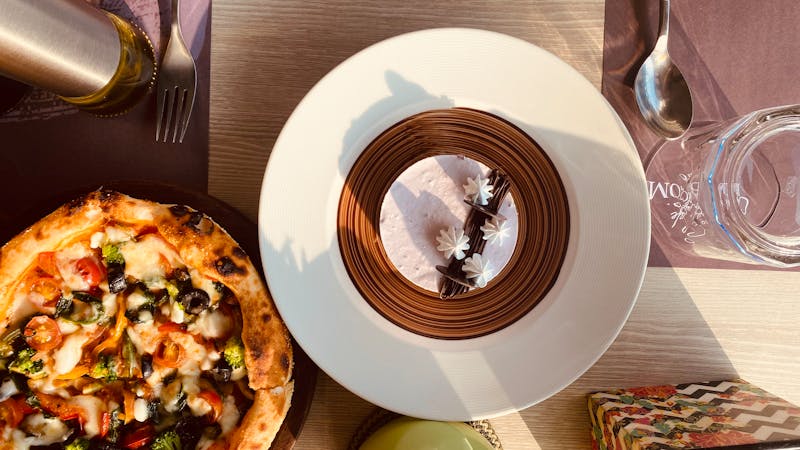 Private dining room for events at Dewey's pizza restaurant