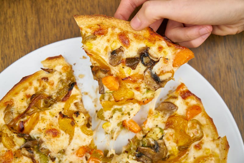 Spicy Meat Lovers dewey pizza